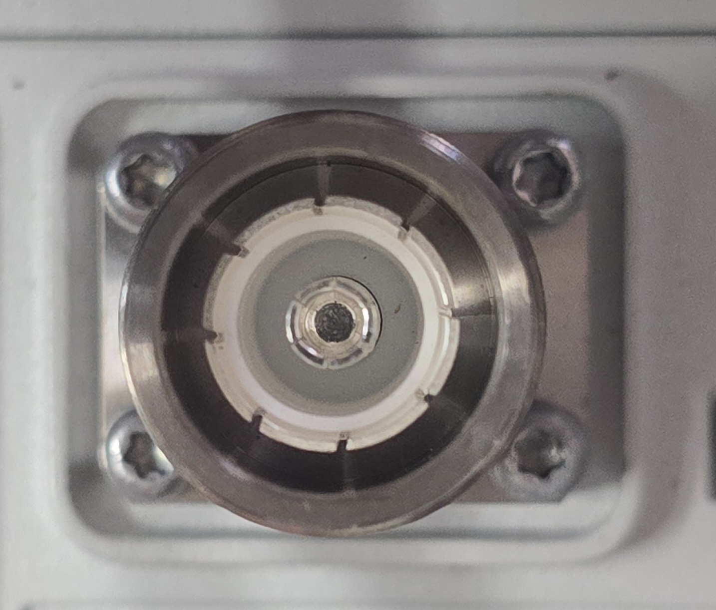 Restored 4.3-10 female port after RRU connector repair
